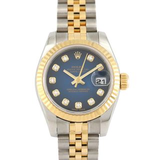 ロレックス(ROLEX)のロレックス デイトジャスト 179173G SSxYG 自動巻 D番(腕時計)