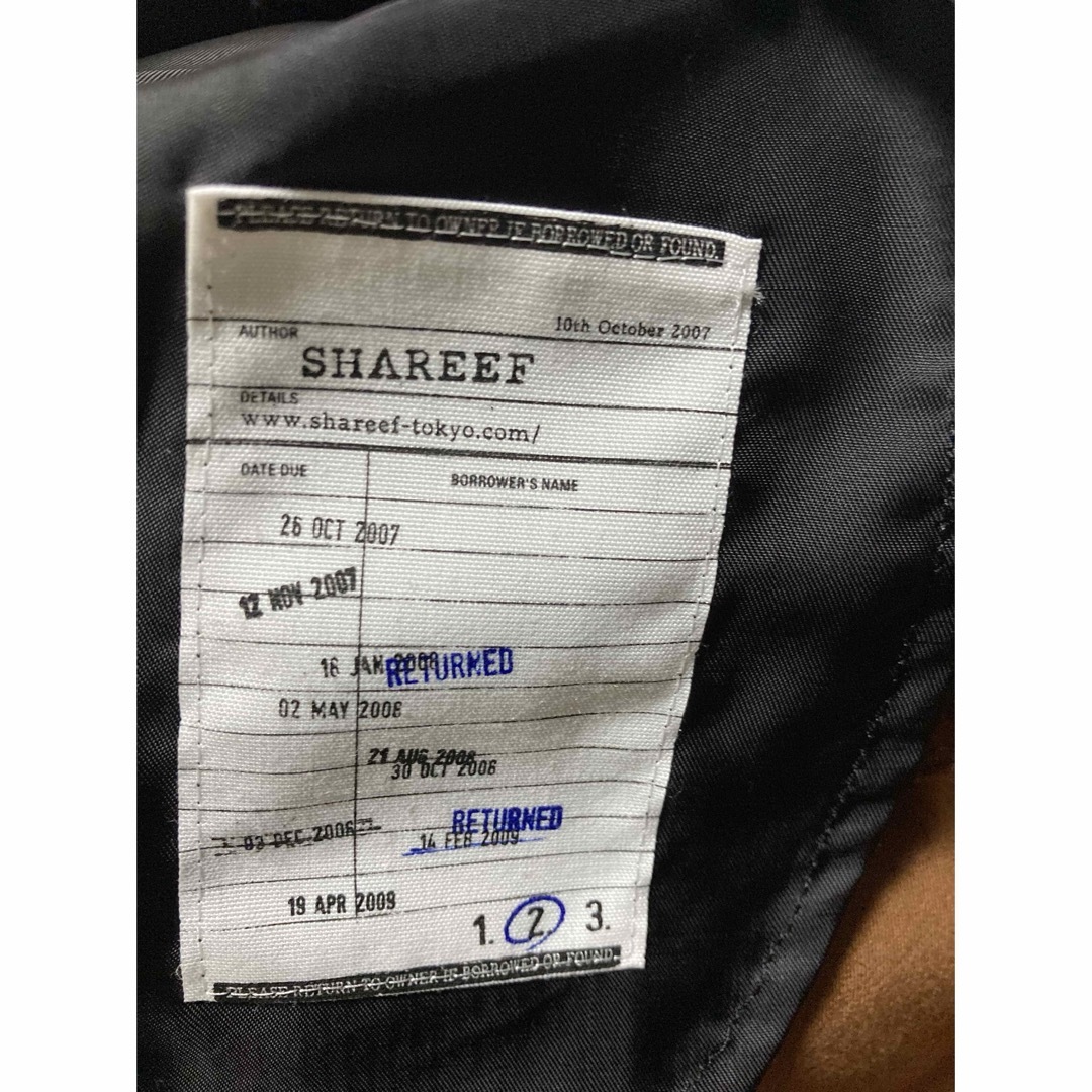 SHAREEF(シャリーフ)の20AW 定価2.8万 シャリーフ イージースラックス　ブラウン サイズ2 メンズのパンツ(スラックス)の商品写真