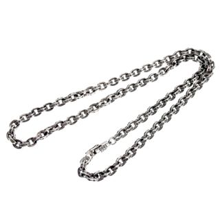 クロムハーツ(Chrome Hearts)のクロムハーツ CHROME HEARTS ■ 【 PAPER CHAIN 18 】 シルバー ペーパーチェーン ネックレス 32320(ネックレス)