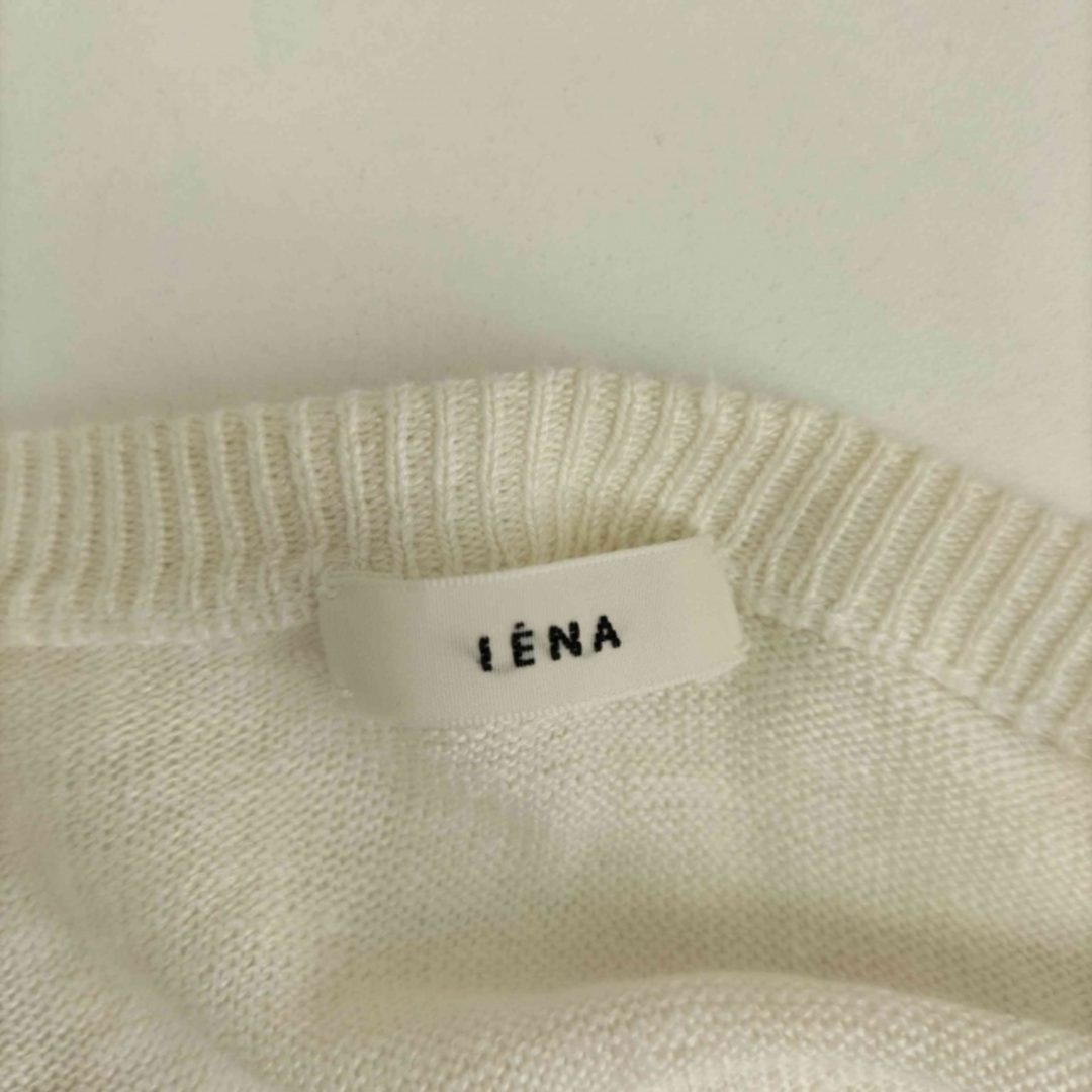 IENA(イエナ)のIENA(イエナ) リネンクルーネックカーディガン レディース トップス レディースのトップス(カーディガン)の商品写真