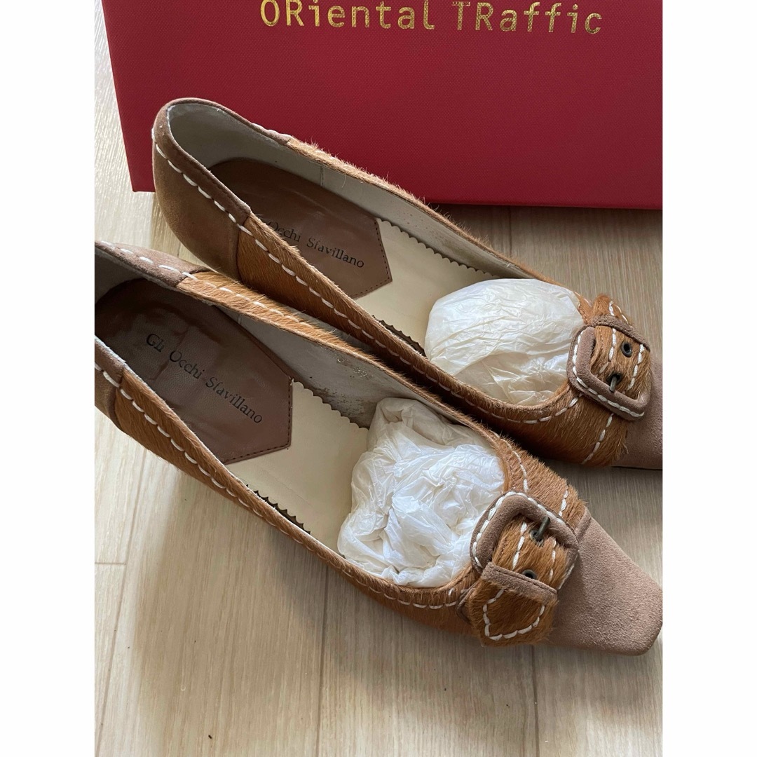 ORiental TRaffic(オリエンタルトラフィック)のoriental traffic パンプス ベージュ サイズ39(24.5cm) レディースの靴/シューズ(ハイヒール/パンプス)の商品写真