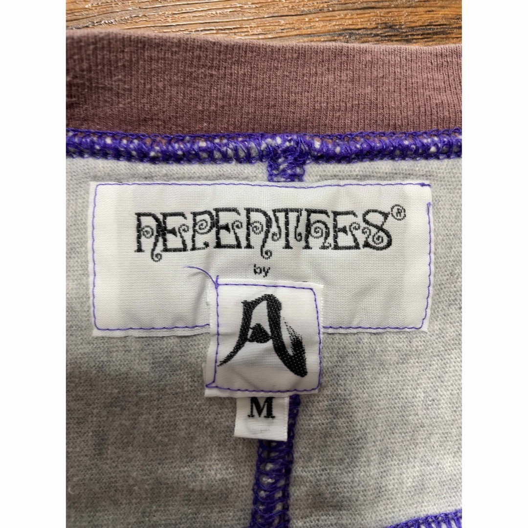 NEPENTHES(ネペンテス)の『NEPENTHES』ネペンテス　Tシャツ　7分袖　クレイジーパターン　日本製 メンズのトップス(Tシャツ/カットソー(七分/長袖))の商品写真