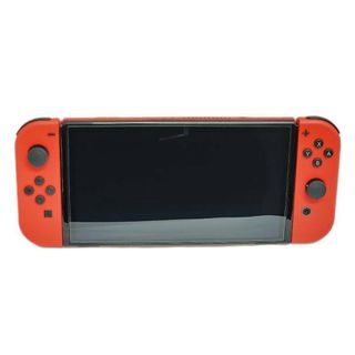 ニンテンドウ(任天堂)の任天堂 Nintendo Switch 有機EL マリオレッド HEG-S-RAAAA 付属品完備 ゲーム機 【美品】 22403K265(家庭用ゲーム機本体)