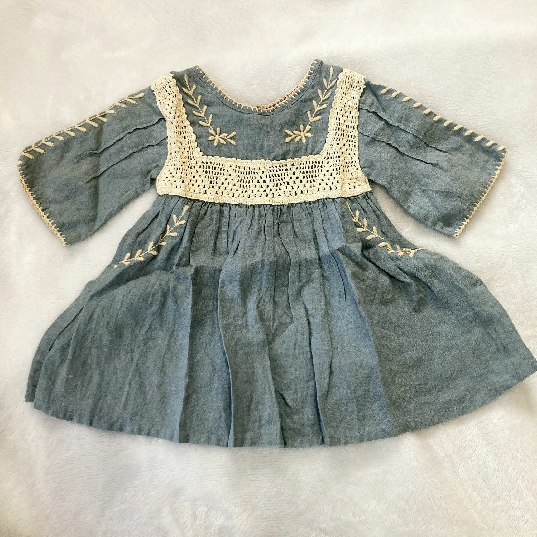 Caramel baby&child (キャラメルベビー&チャイルド)のApolina kids dress 2～3yサイズ キッズ/ベビー/マタニティのキッズ服女の子用(90cm~)(ワンピース)の商品写真