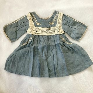 キャラメルベビー&チャイルド(Caramel baby&child )のApolina kids dress 2～3yサイズ(ワンピース)