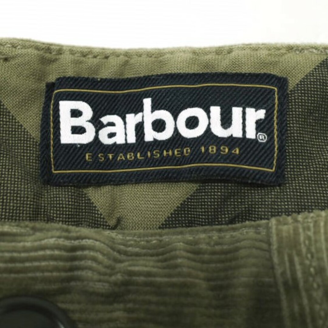 Barbour(バーブァー)のBarbour バブアー コーデュロイテーパードパンツ REGULAR FIT 2102113 W32 カーキ ストレッチ ボトムス【中古】【Barbour】 メンズのパンツ(その他)の商品写真