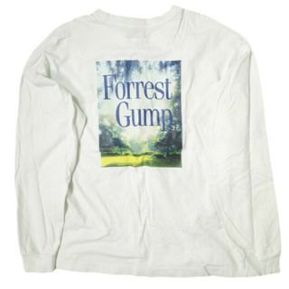 ビューティアンドユースユナイテッドアローズ(BEAUTY&YOUTH UNITED ARROWS)のBEAUTY&YOUTH UNITED ARROWS ビューティーアンドユース ユナイテッドアローズ Forrest Gump L/S TEE フォレストガンプ ロングスリーブTシャツ XL ホワイト 長袖 クルーネック トップス【中古】【BEAUTY&YOUTH UNITED ARROWS】(Tシャツ/カットソー(七分/長袖))