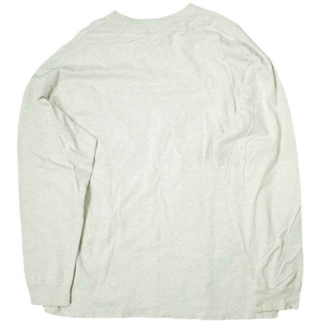 steven alan(スティーブンアラン)のSteven Alan スティーブンアラン 日本製 MICRO TOP BORDER LONG SLEEVE TEE BOX ボーダーロングスリーブTシャツ 8112-241-0251 L ナチュラル 長袖 クルーネック トップス【中古】【Steven Alan】 メンズのトップス(Tシャツ/カットソー(七分/長袖))の商品写真