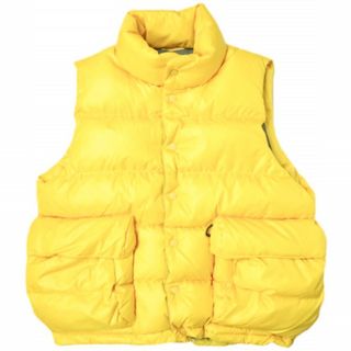 DAIWA PIER39 ダイワ ピア39 22AW TECH BACK PACKER DOWN VEST リップストップ ダウンベスト BW-24022W S(JP) YELLOW アウター【中古】【DAIWA PIER39】(ダウンジャケット)