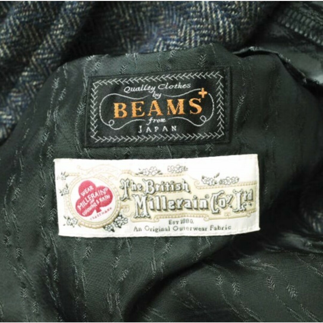 KENNETH FIELD x BEAMS PLUS ケネスフィールド ビームスプラス 21AW 別注 日本製 Forest Coat フォレストコート 38-19-0061-066 L ダブルマッキノージャケット アウター【中古】【KENNETH FIELD × BEAMS PLUS】 メンズのジャケット/アウター(ステンカラーコート)の商品写真