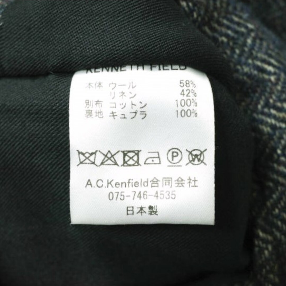 KENNETH FIELD x BEAMS PLUS ケネスフィールド ビームスプラス 21AW 別注 日本製 Forest Coat フォレストコート 38-19-0061-066 L ダブルマッキノージャケット アウター【中古】【KENNETH FIELD × BEAMS PLUS】 メンズのジャケット/アウター(ステンカラーコート)の商品写真