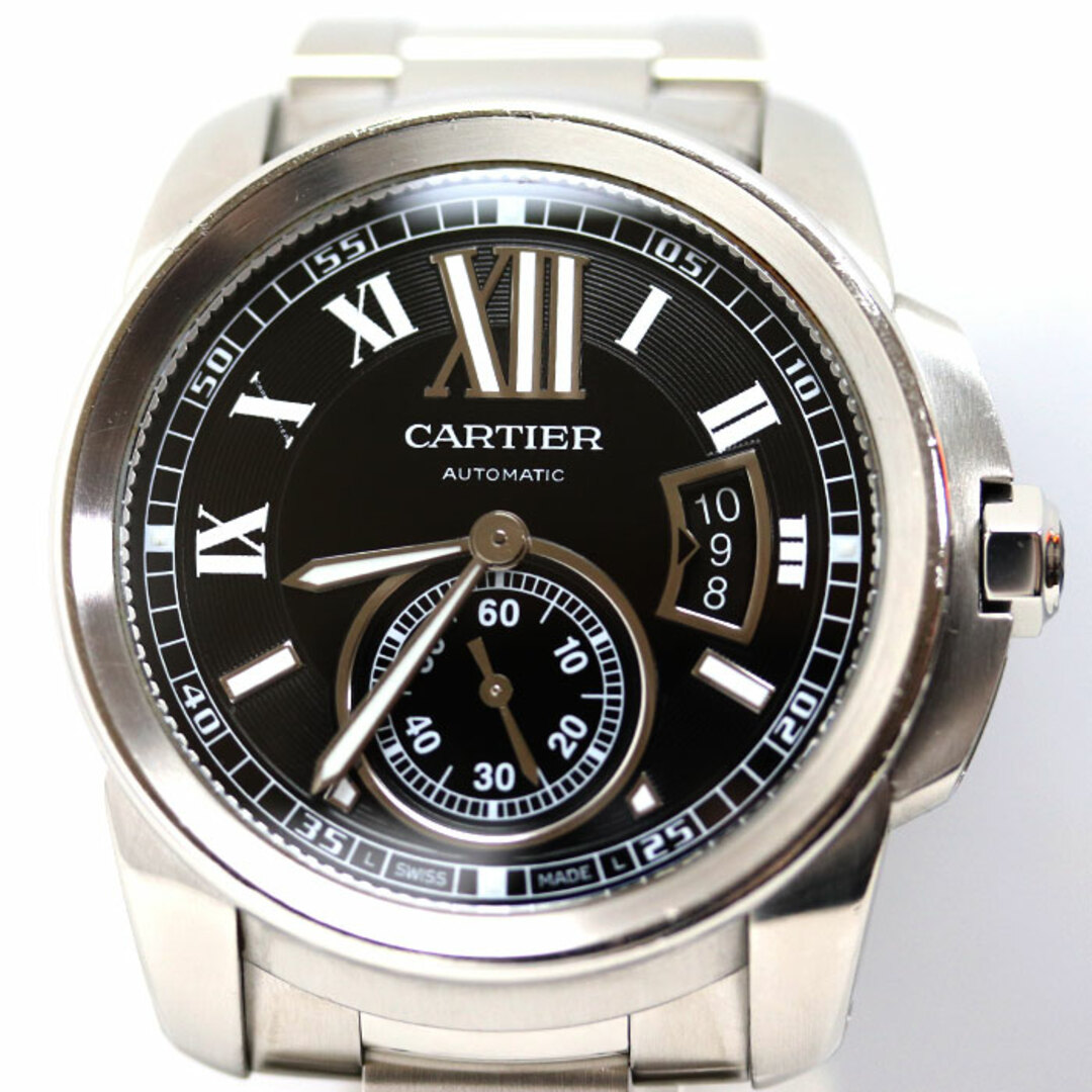 Cartier(カルティエ)のCARTIER カルティエ カリブル ドゥ カルティエ 腕時計 自動巻き W7100015 メンズ【中古】 メンズの時計(腕時計(アナログ))の商品写真