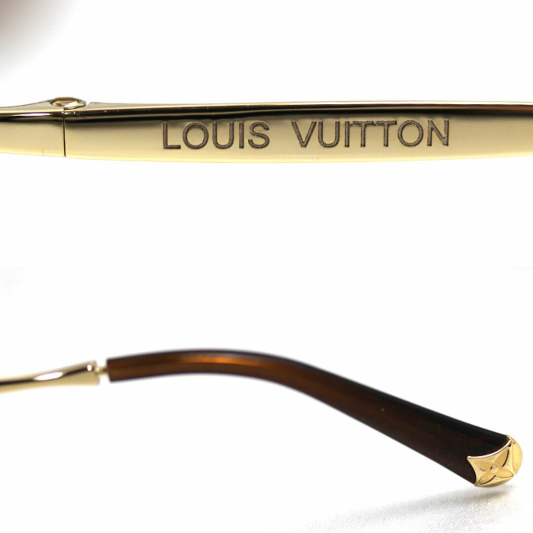 LOUIS VUITTON(ルイヴィトン)のLOUIS VUITTON ルイ・ヴィトン ミモザ サングラス Z0378U J0131 ユニセックス【中古】 メンズのファッション小物(サングラス/メガネ)の商品写真