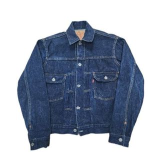 リーバイス(Levi's)のLevi's リーバイス デニムジャケット 507XX 70502 0003 2nd セカンド 復刻版 ボタン裏555 刻印 バレンシア工場 【中古品】 22403K283(Gジャン/デニムジャケット)