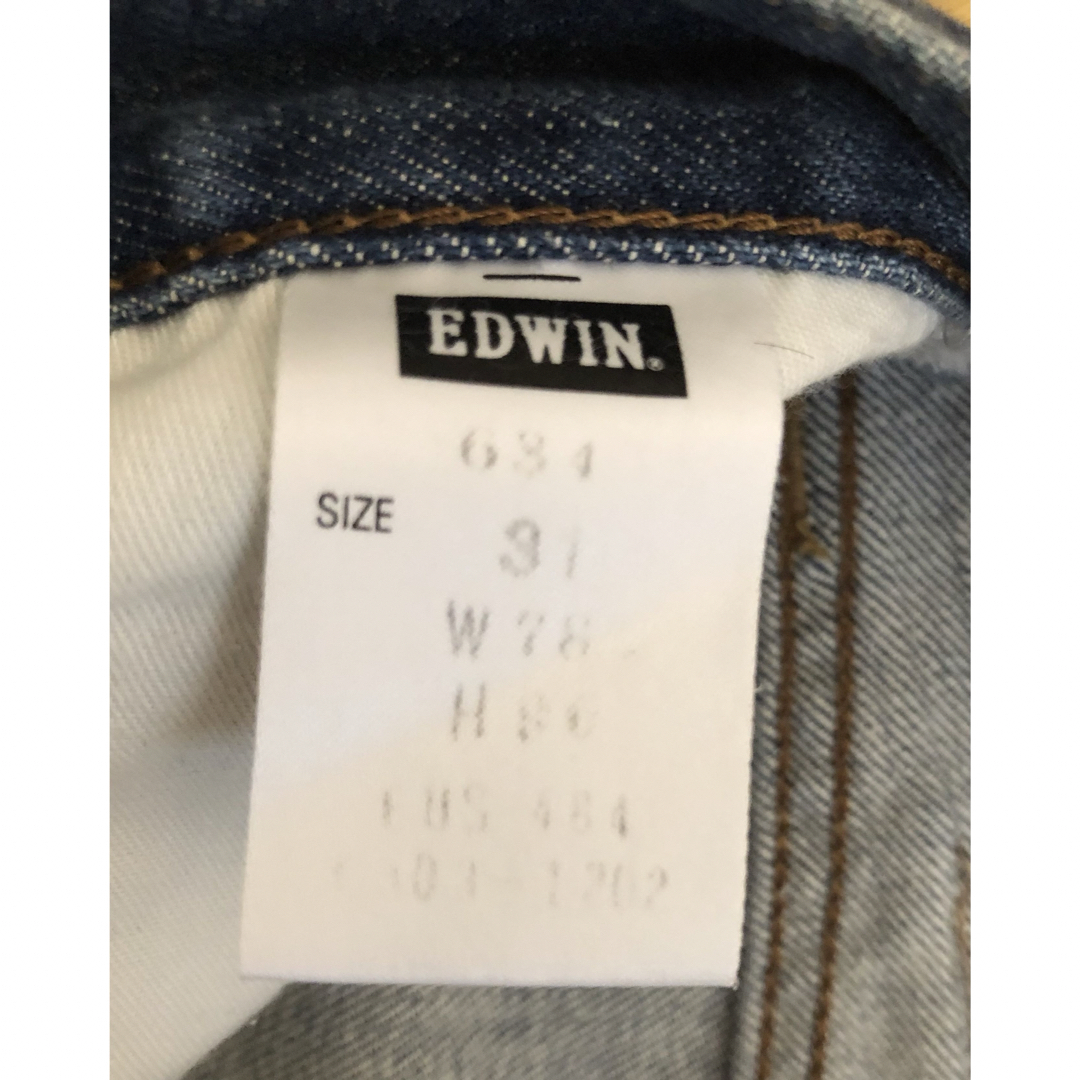 EDWIN(エドウィン)のEDWIN エドウィン USクラシック 634 ストレートデニム メンズ 31 メンズのパンツ(デニム/ジーンズ)の商品写真