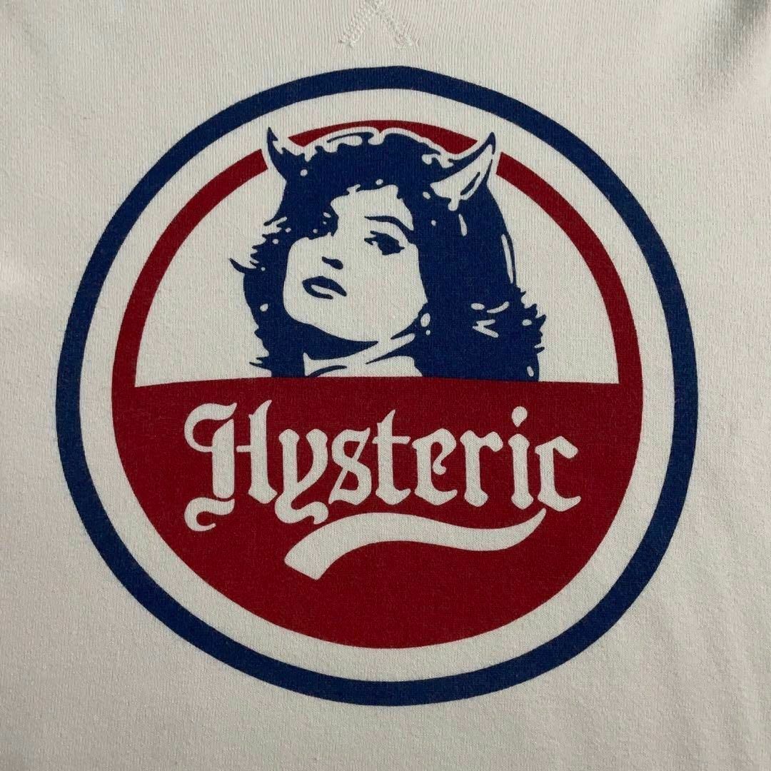 HYSTERIC GLAMOUR(ヒステリックグラマー)の9285【希少デザイン】ヒステリックグラマー☆ヒスガール定番カラースウェット メンズのトップス(スウェット)の商品写真