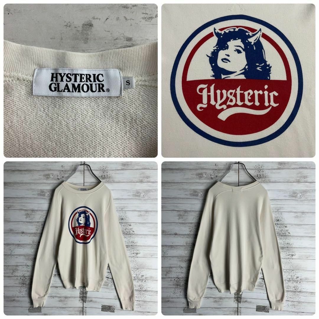 HYSTERIC GLAMOUR(ヒステリックグラマー)の9285【希少デザイン】ヒステリックグラマー☆ヒスガール定番カラースウェット メンズのトップス(スウェット)の商品写真