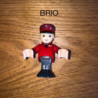 ブリオ(BRIO)のBRIO ブリオ　フィギュア　駅長さん　人形　ミニフィグ(キャラクターグッズ)