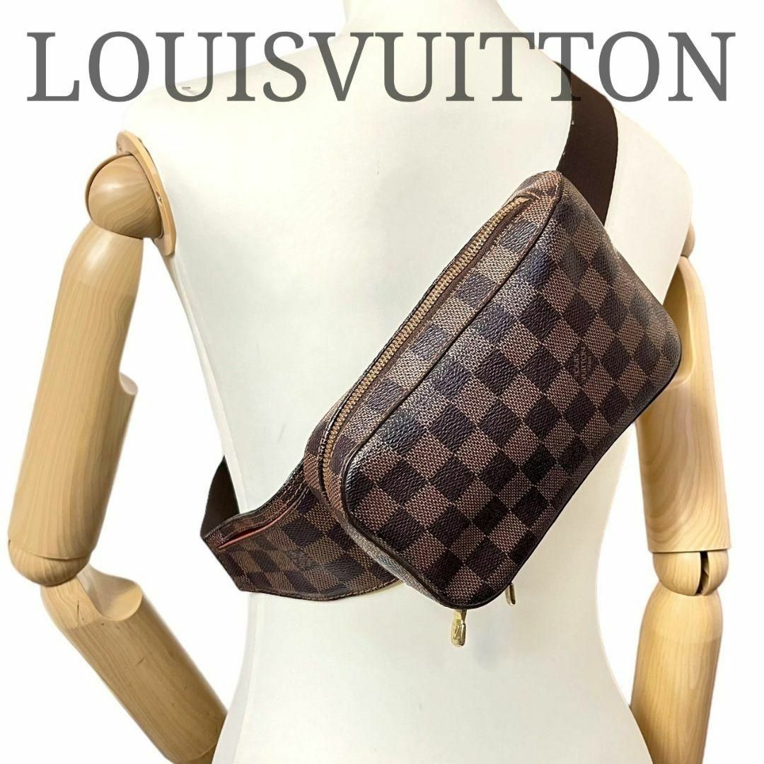 LOUIS VUITTON(ルイヴィトン)の美品 LOUISVUITTON ルイヴィトン ダミエ ジェロニモス メンズのバッグ(ウエストポーチ)の商品写真