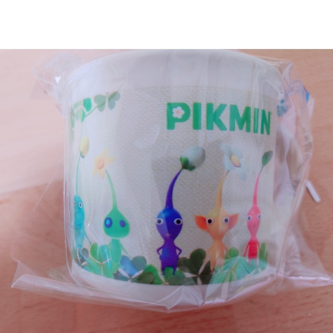 【新品】ピクミン コップ 水筒 トリオセット ワンタッチボトル PIKMIN キッズ/ベビー/マタニティの授乳/お食事用品(水筒)の商品写真