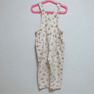 ザラ(ZARA)のzara サロペット  花柄　104cm(パンツ/スパッツ)