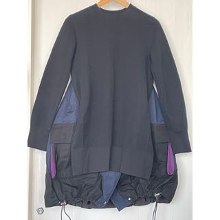 サカイ(sacai)のsacai hybrid ドッキング　ワンピース(ひざ丈ワンピース)