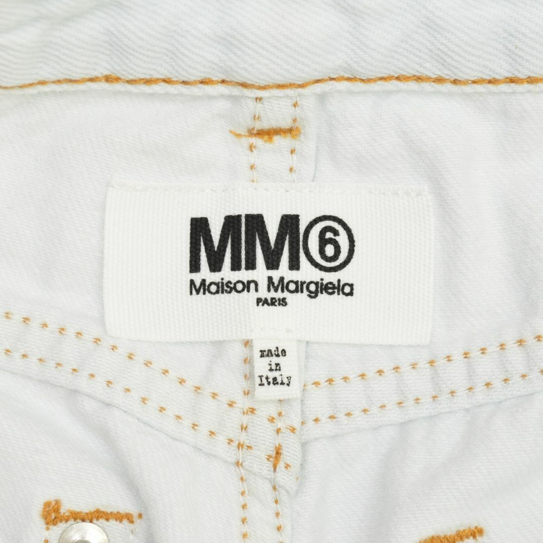 Maison Martin Margiela(マルタンマルジェラ)の【MM6 Maison Margiela】S52LA0044 ダメージ加工デニム レディースのパンツ(デニム/ジーンズ)の商品写真