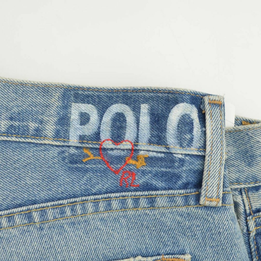 POLO RALPH LAUREN(ポロラルフローレン)の【POLORALPHLAUREN】AVERY BOYFRIEND デニムパンツ レディースのパンツ(デニム/ジーンズ)の商品写真