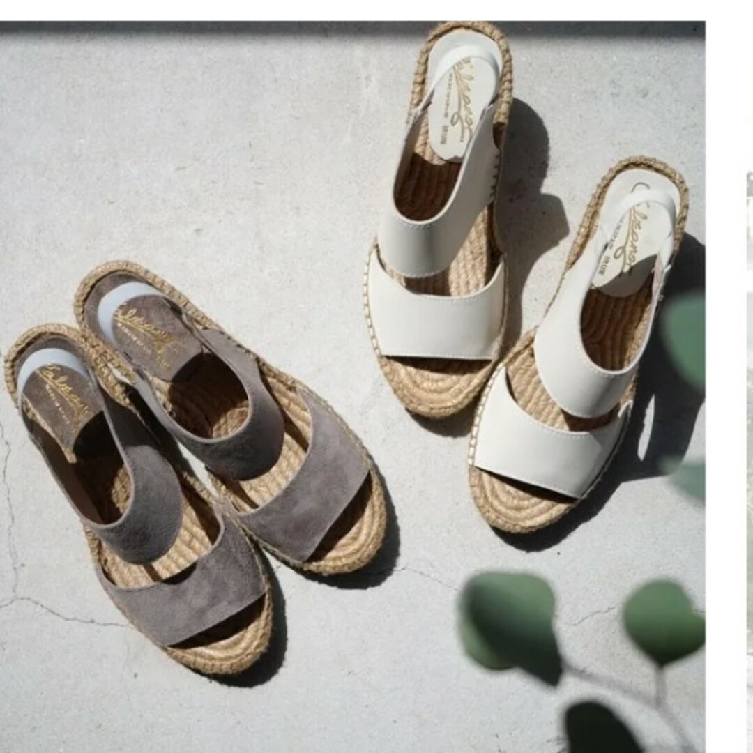 OURHOME別注CALZANOR　ウェッジサンダル レディースの靴/シューズ(サンダル)の商品写真
