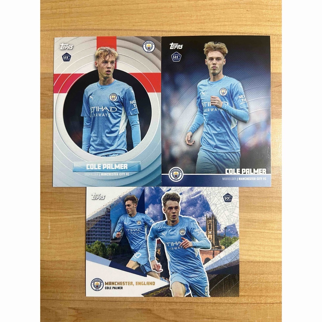 topps teamset マンチェスターシティ　パーマー　チェルシー エンタメ/ホビーのタレントグッズ(スポーツ選手)の商品写真