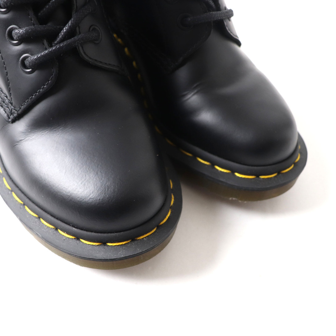 Dr.Martens(ドクターマーチン)の美品 Dr.Martens ドクターマーチン 14638003 CLEMENCY クレメンシー レザー レースアップ チャンキーヒール ショートブーツ ブラック 3UK 箱付き レディース レディースの靴/シューズ(ブーツ)の商品写真