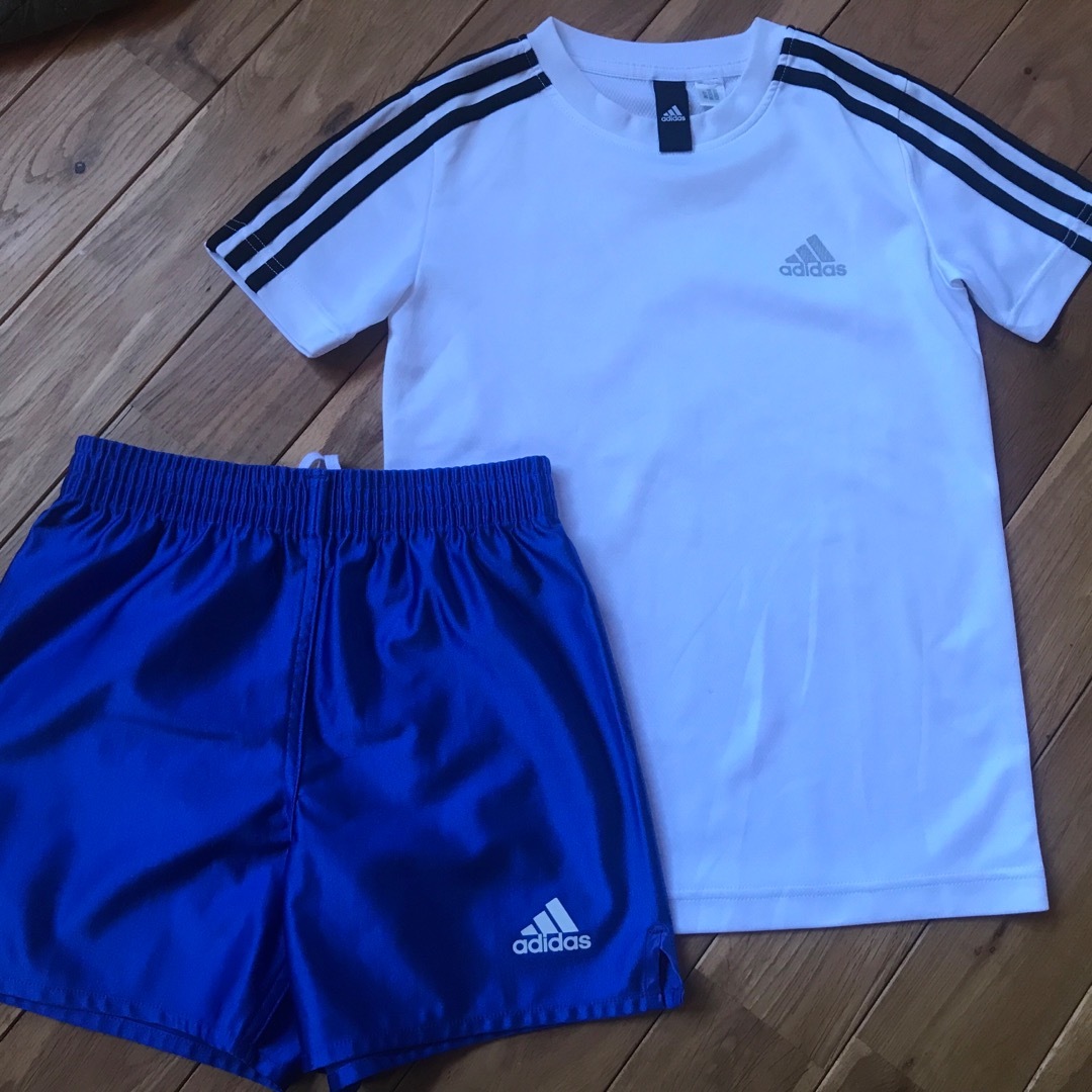 adidas(アディダス)のadidas 130 140サイズ　セット キッズ/ベビー/マタニティのキッズ服男の子用(90cm~)(その他)の商品写真