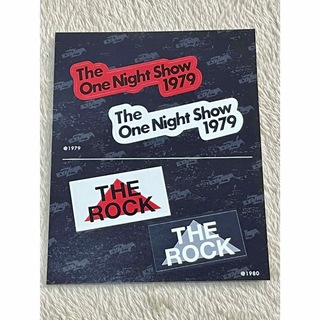 ヤザワコーポレーション(Yazawa)の矢沢永吉 ステッカー The One Night Show THE ROCK(ミュージシャン)