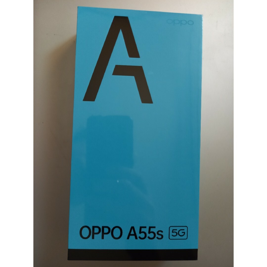 OPPO(オッポ)のOPPO A55s SIMフリー新品未開封品 スマホ/家電/カメラのスマートフォン/携帯電話(スマートフォン本体)の商品写真