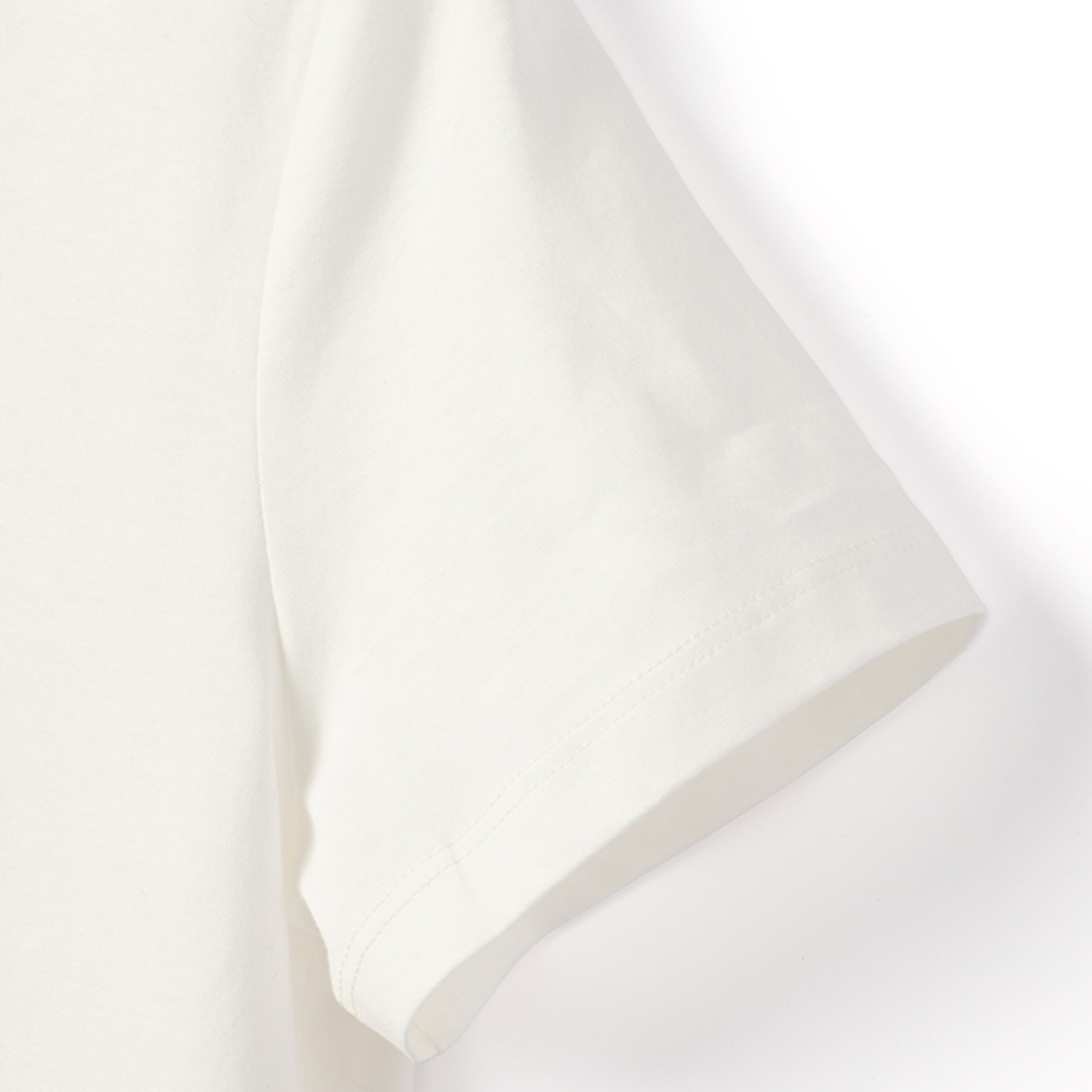 Max Mara(マックスマーラ)のマックスマーラ MAX MARA Tシャツ ELMO 刺繍ロゴ 半袖シャツ クルーネック ショートスリーブ ラインストーン 2024年春夏新作 2411941011 0003 レディースのトップス(Tシャツ(半袖/袖なし))の商品写真