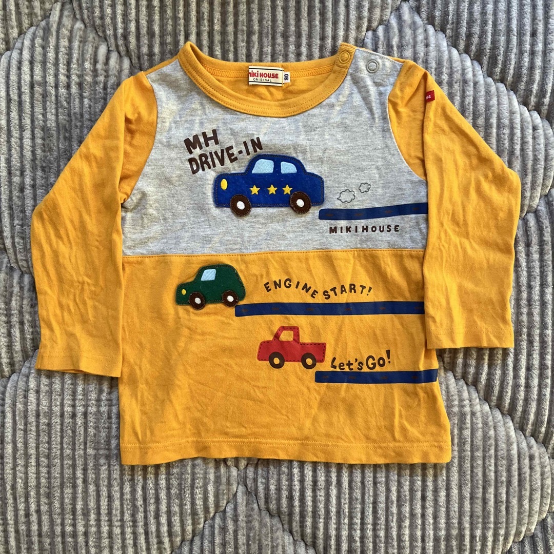 mikihouse(ミキハウス)のミキハウス　Tシャツ キッズ/ベビー/マタニティのキッズ服男の子用(90cm~)(Tシャツ/カットソー)の商品写真