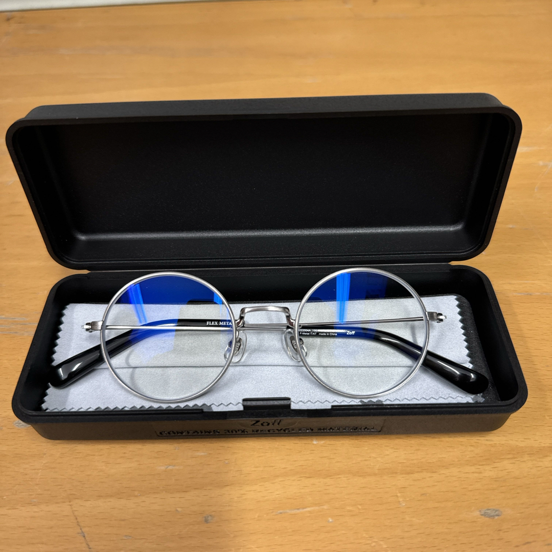 Zoff(ゾフ)のzoff 度入り 眼鏡 メンズのファッション小物(サングラス/メガネ)の商品写真