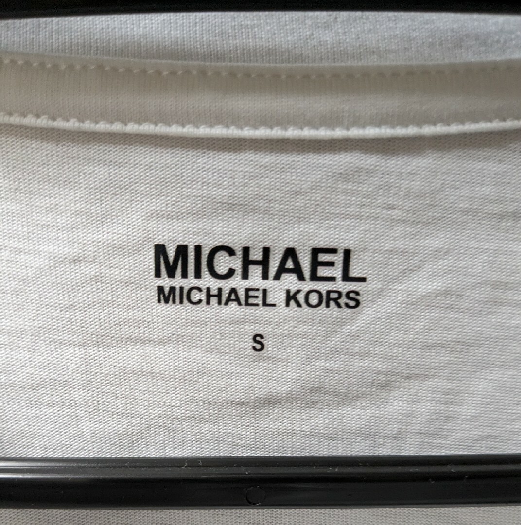 Michael Kors(マイケルコース)の新品◇マイケルコース ロゴテープ Tシャツ カットソー レディースのトップス(Tシャツ(半袖/袖なし))の商品写真