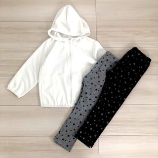 ユニクロ(UNIQLO)の☆UNIQLO  パーカー　パンツ　3点セット☆(パンツ/スパッツ)