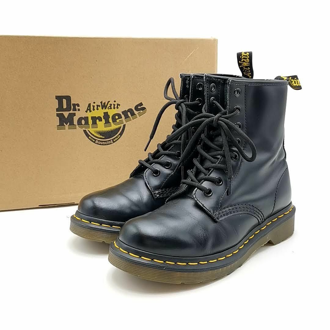 Dr.Martens(ドクターマーチン)の美品 ドクターマーチン 8ホールブーツ レザー  03-24030507 レディースの靴/シューズ(ブーツ)の商品写真