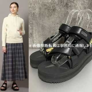 ドレステリア(DRESSTERIOR)のドレステリア 別注 SUICOKE スイコック DEPA サンダル/22㎝ 黒(サンダル)