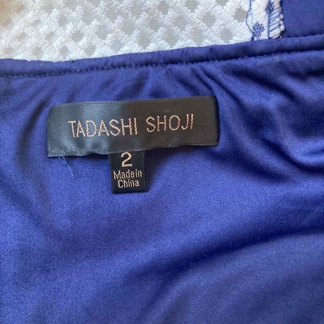 TADASHI SHOJI(タダシショウジ)のタダシジョージ　サイズ2   ワンピース レディースのワンピース(ひざ丈ワンピース)の商品写真