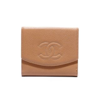 シャネル(CHANEL)のシャネル CHANEL ココマーク キャビアスキン 9番台 折り財布(財布)