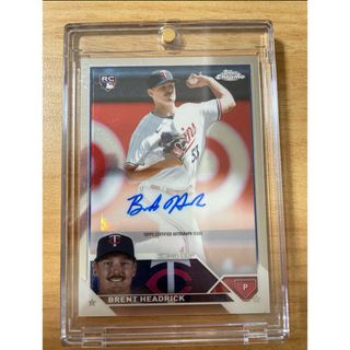 Topps - ブレントヘッドリック　直筆サインカード　トップス