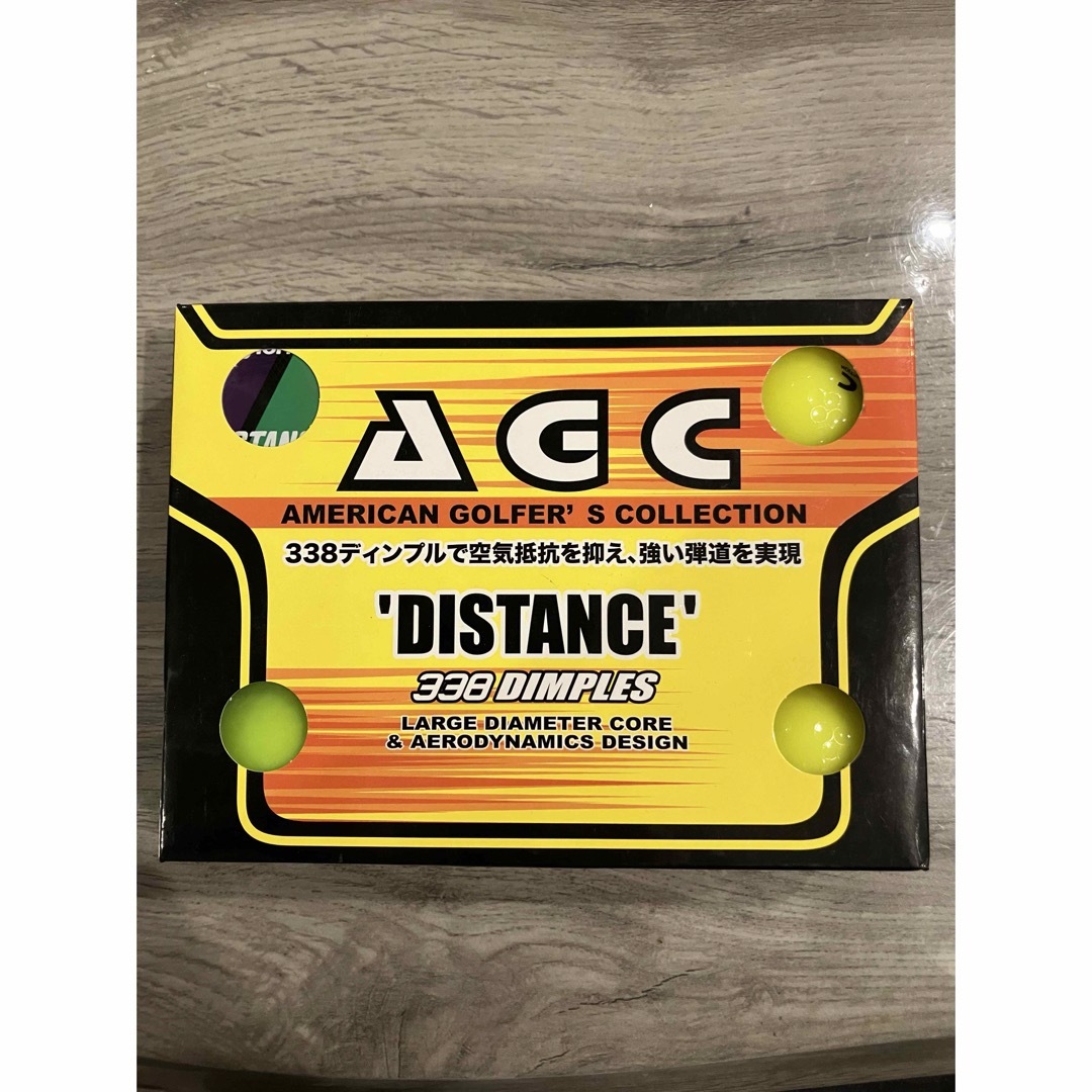 TaylorMade(テーラーメイド)のLEZAX AGC ゴルフボール Distance softの新品12個セット スポーツ/アウトドアのゴルフ(その他)の商品写真