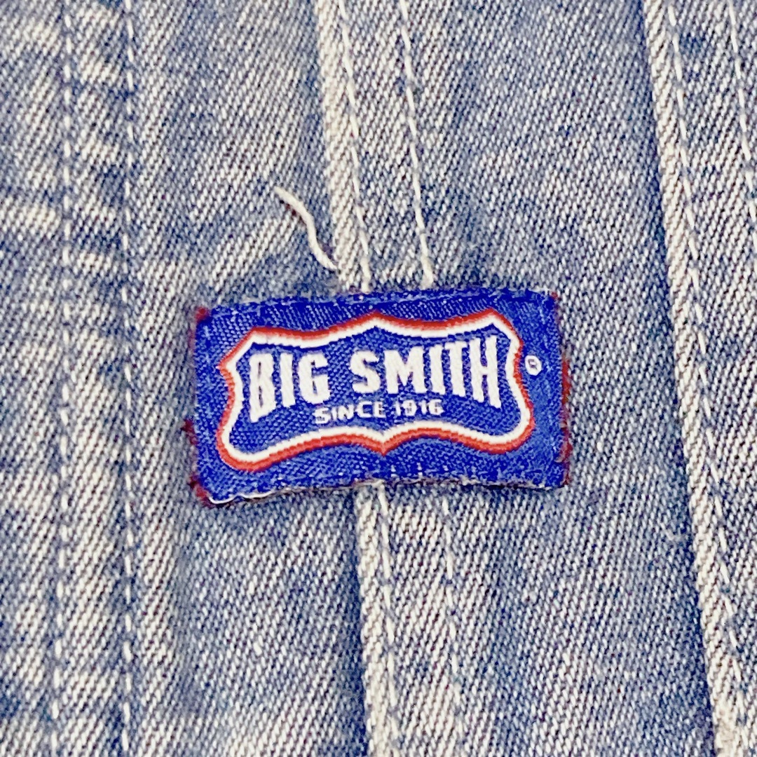 BIG SMITH(ビッグスミス)のビックスミス デニム サロペット オーバーオール ペインター オーバーサイズ40 メンズのパンツ(サロペット/オーバーオール)の商品写真