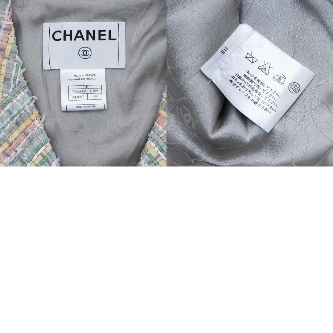 CHANEL(シャネル)のシャネル CHANEL サイズ 38  2005年 ジャケット シルク レディースのジャケット/アウター(その他)の商品写真