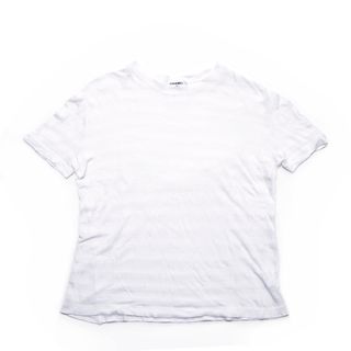 シャネル(CHANEL)のシャネル CHANEL ボーダー ココマーク サイズ36 2000年代 半袖Ｔシャツ コットン(Tシャツ(半袖/袖なし))