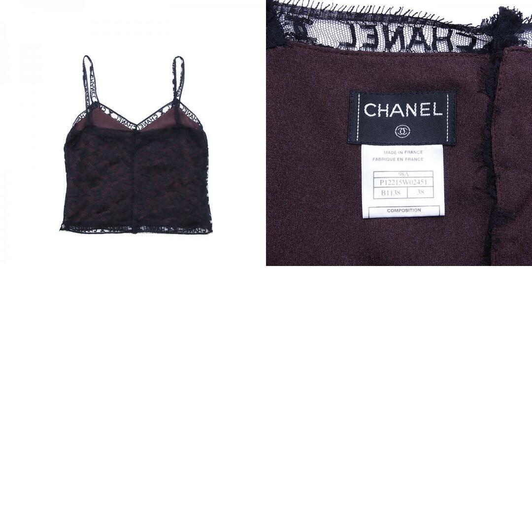 CHANEL(シャネル)のシャネル CHANEL サイズ 38 1998年 シースルー  セットアップ コットン レディースのレディース その他(セット/コーデ)の商品写真