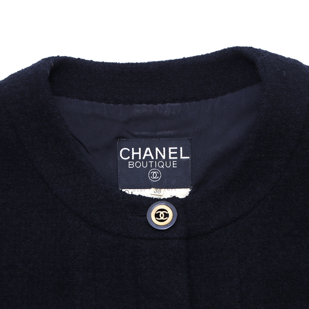 CHANEL(シャネル)のシャネル CHANEL スーツ ココボタン サイズ38 1990年代 セットアップ ツイード レディースのレディース その他(セット/コーデ)の商品写真